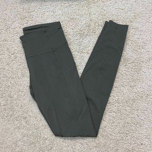 Olive Lululemon Leggings
